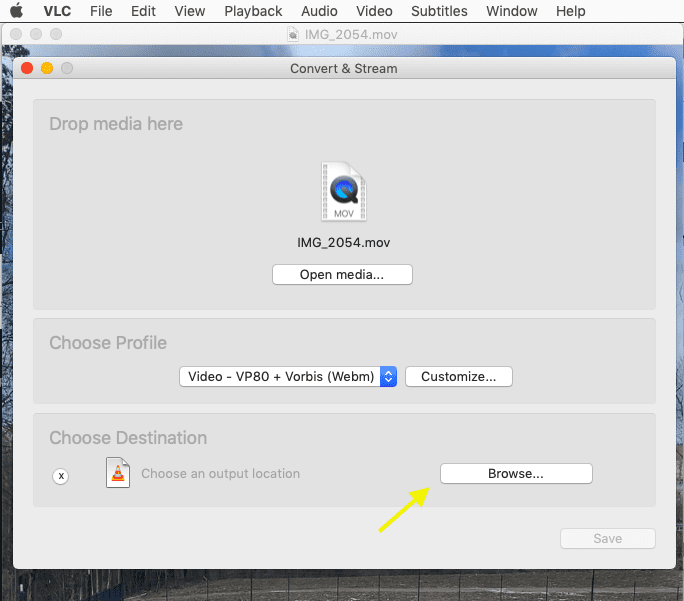 vlc for mac no video